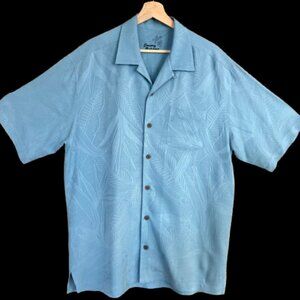 Tommy Bahama -  blue silk - medium